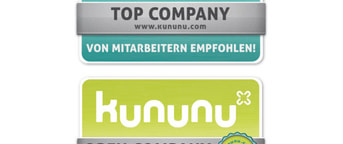 kununu Open Company und Top Company Gütesiegel kununu Open Company und Top Company Gütesiegel